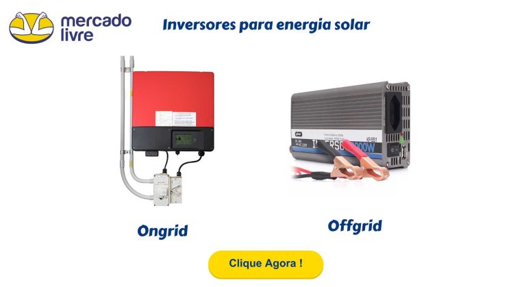 inversores solar mercadolivre ongrid e offgrid