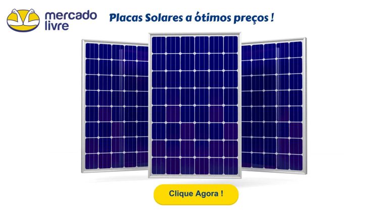 placa solar no mercadolivre